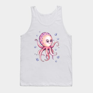 Adorable Octopus Tank Top